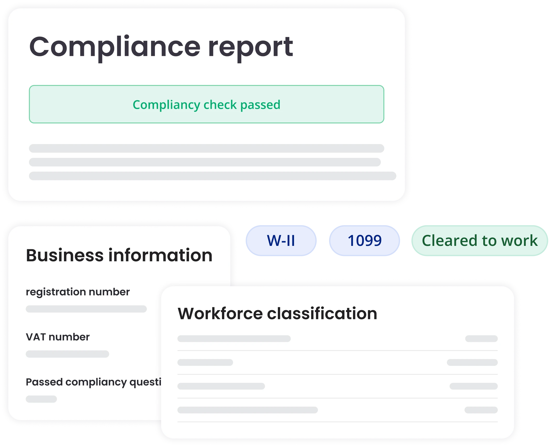 Bubty automated compliance reporting for internal talentpool